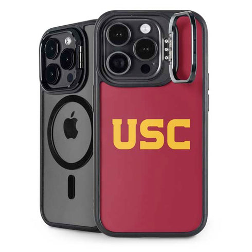 University of Southern California USC iPhone 14 Pro Kickstand Case